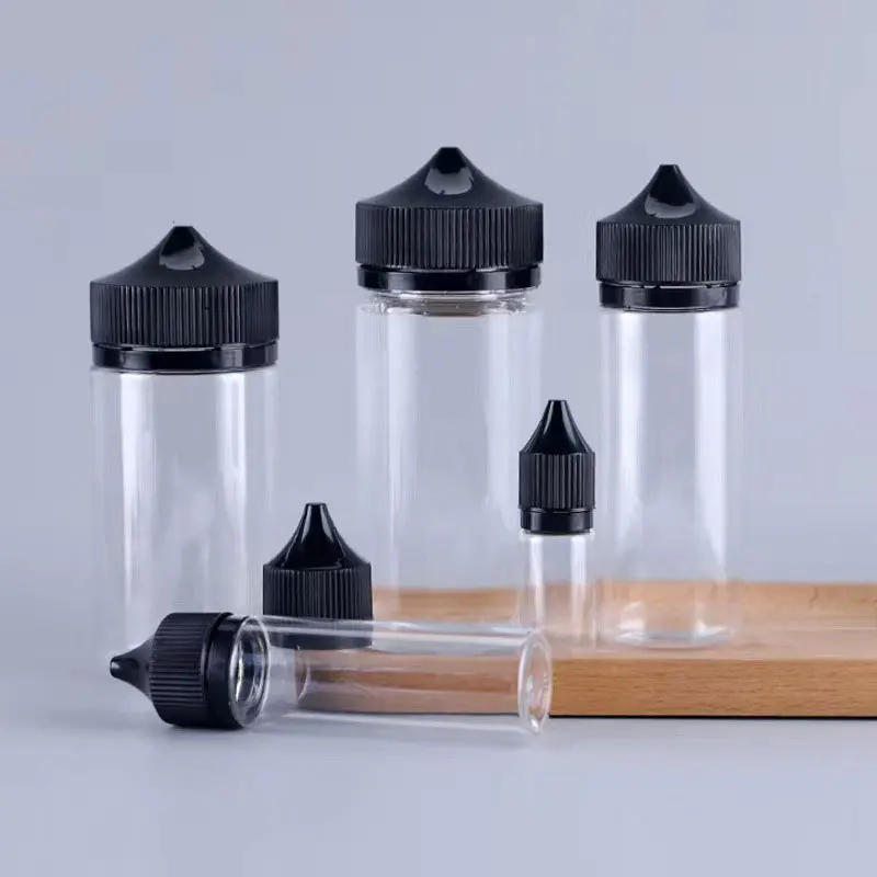 Juice Bottle Dropper - Empty Flavor Liquid Juice Plastic Bottles