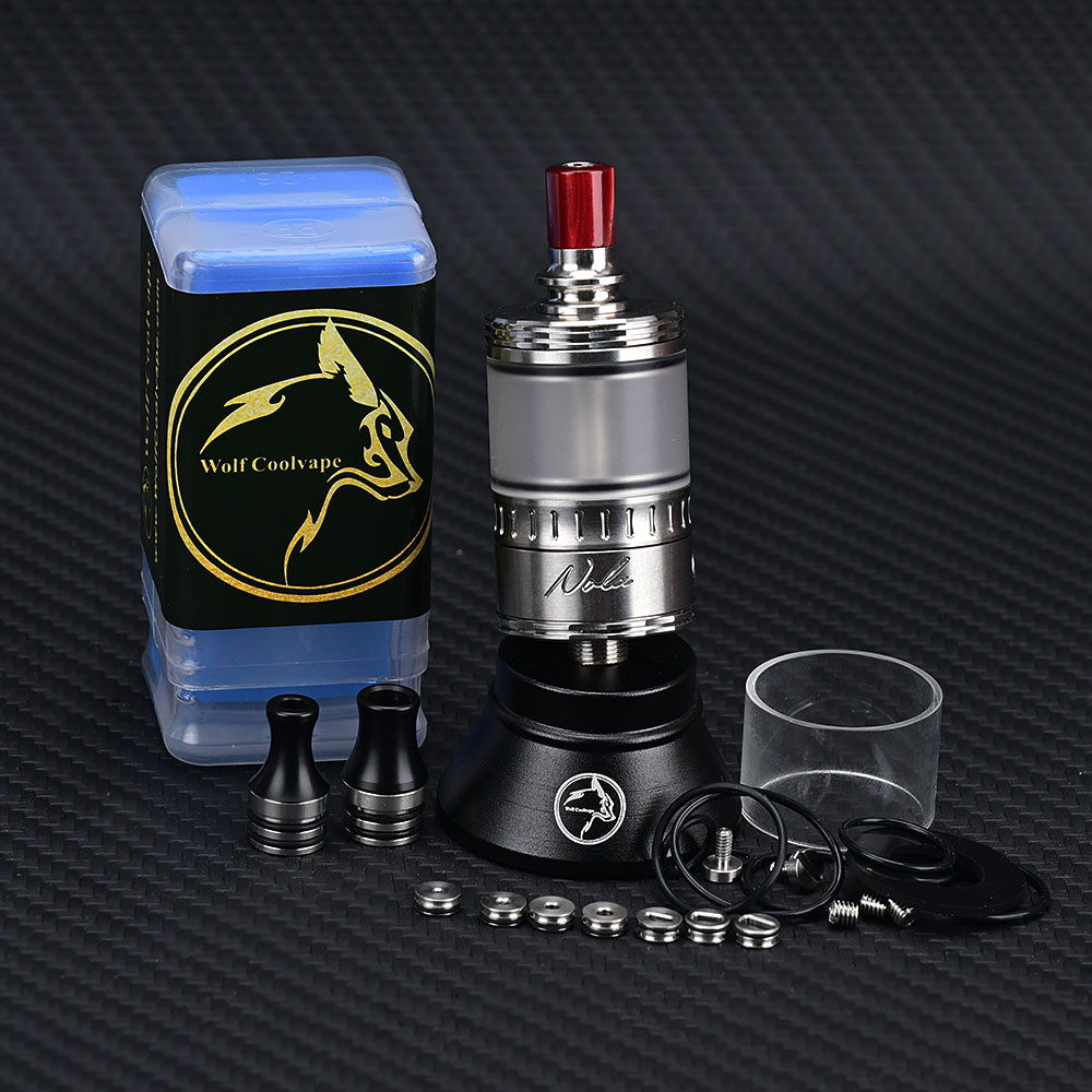 Vaping Air - Wolfcoolvape NOLA RTA Rebuildable Atomizer 3.2ml
