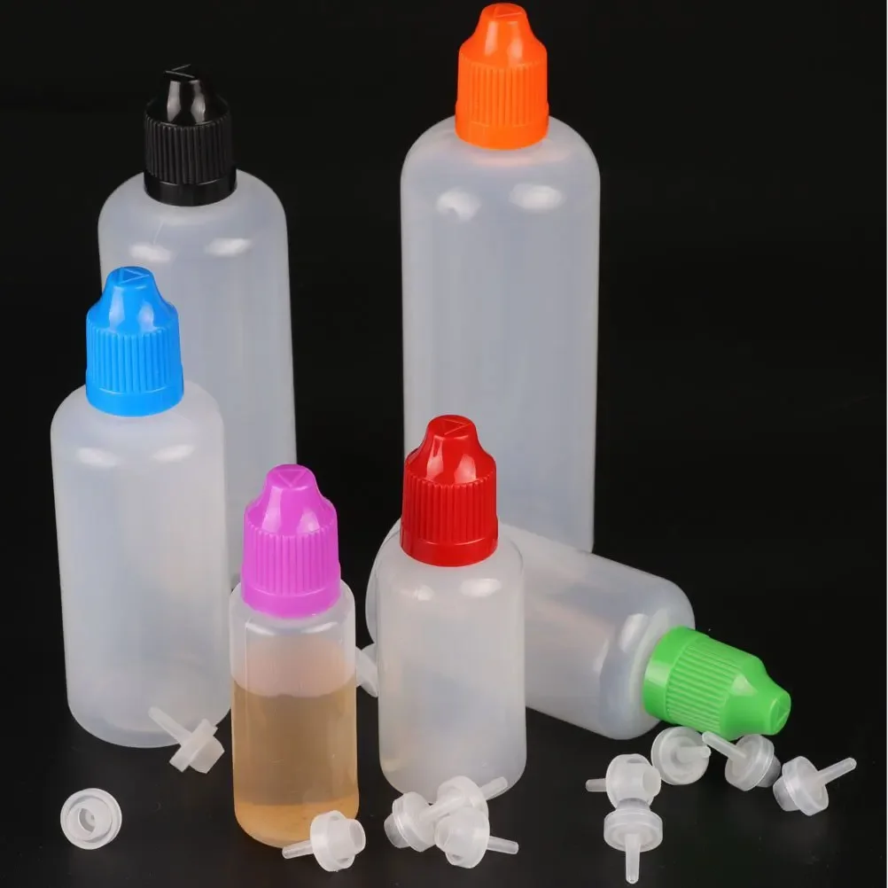 Juice Bottle Dropper - 5/3/5/10/15/20/30/50/60/100/120Ml Nhựa Eliquid Vape Juice Ly