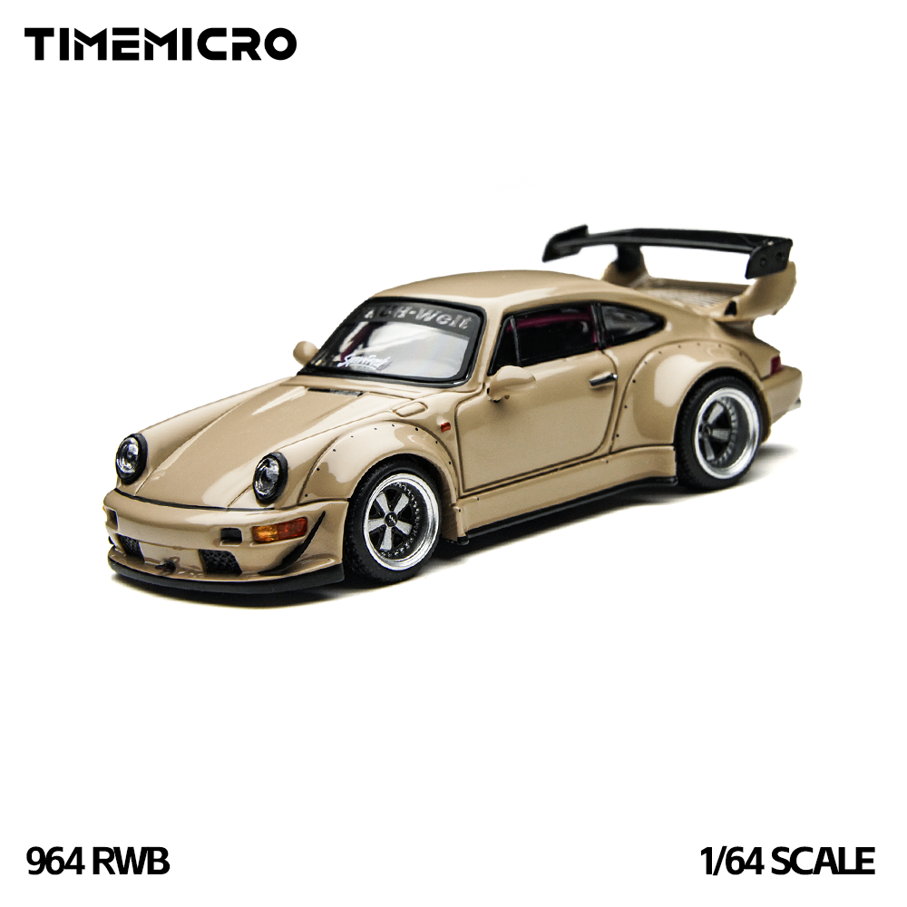 Battery Case Storage - TimeMicro1:64 RWB 964 Beige Gift Box
