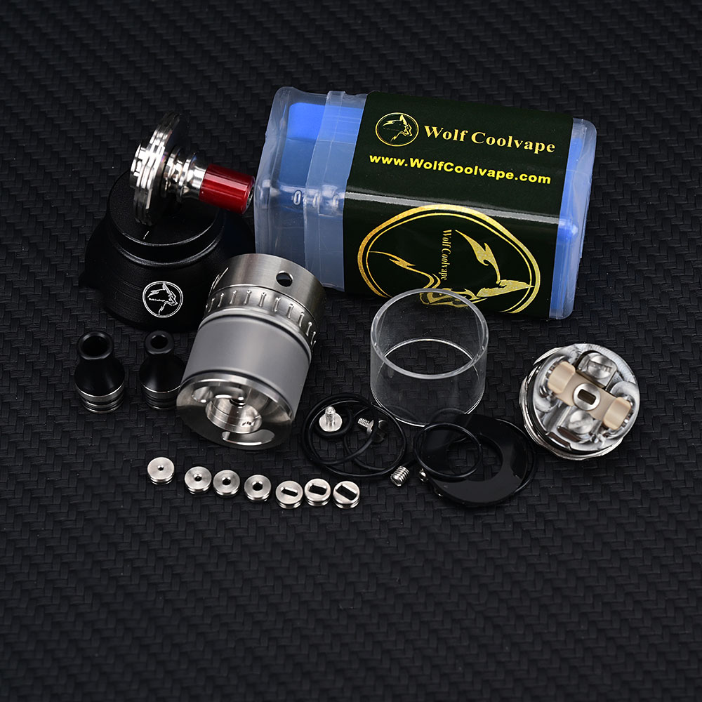 Wolfcoolvape NOLA RTA Rebuilda - đánh giá và giá Vaping Air