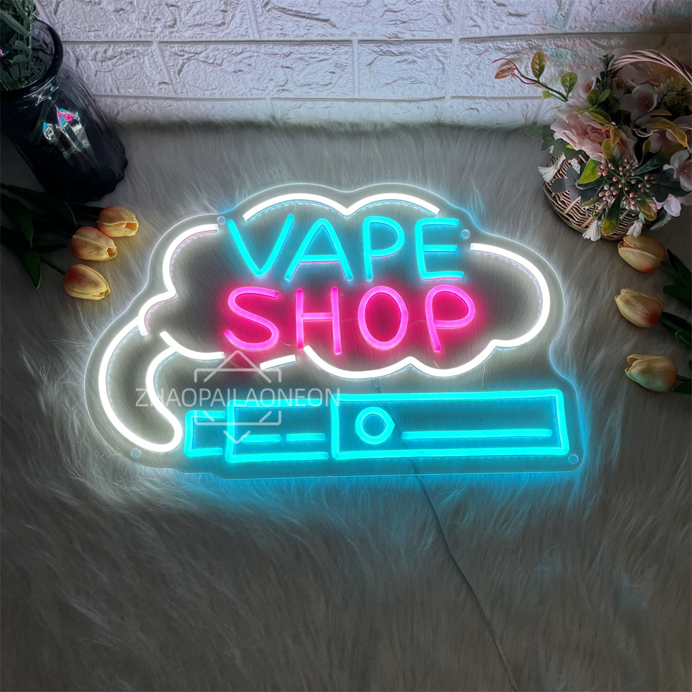 VAPE SHOP Led Neon Sign Wall R - đánh giá và giá Vaping Shop