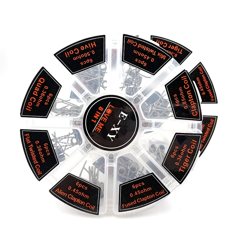 Vmiss 8 In 1 Prebuilt Coil Cla - đánh giá và giá Clapton Wire Pre Built