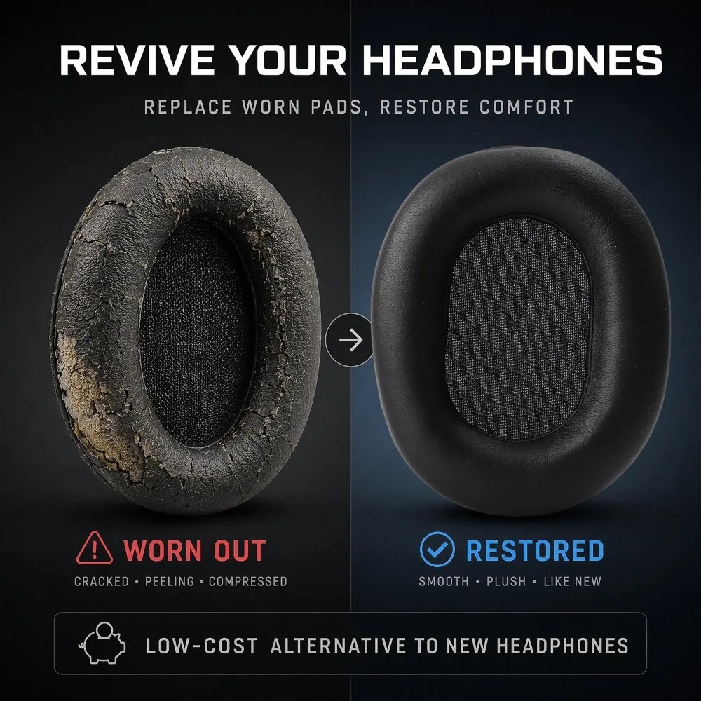 1Pair Replacement Earpads Cush - đánh giá và giá Sony Headphone Wh-1000Xm5