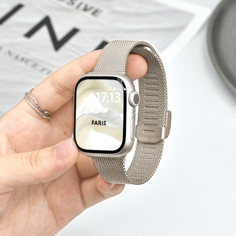 Milanese Loop for Apple Watch  - đánh giá và giá Mesh Coil Strip