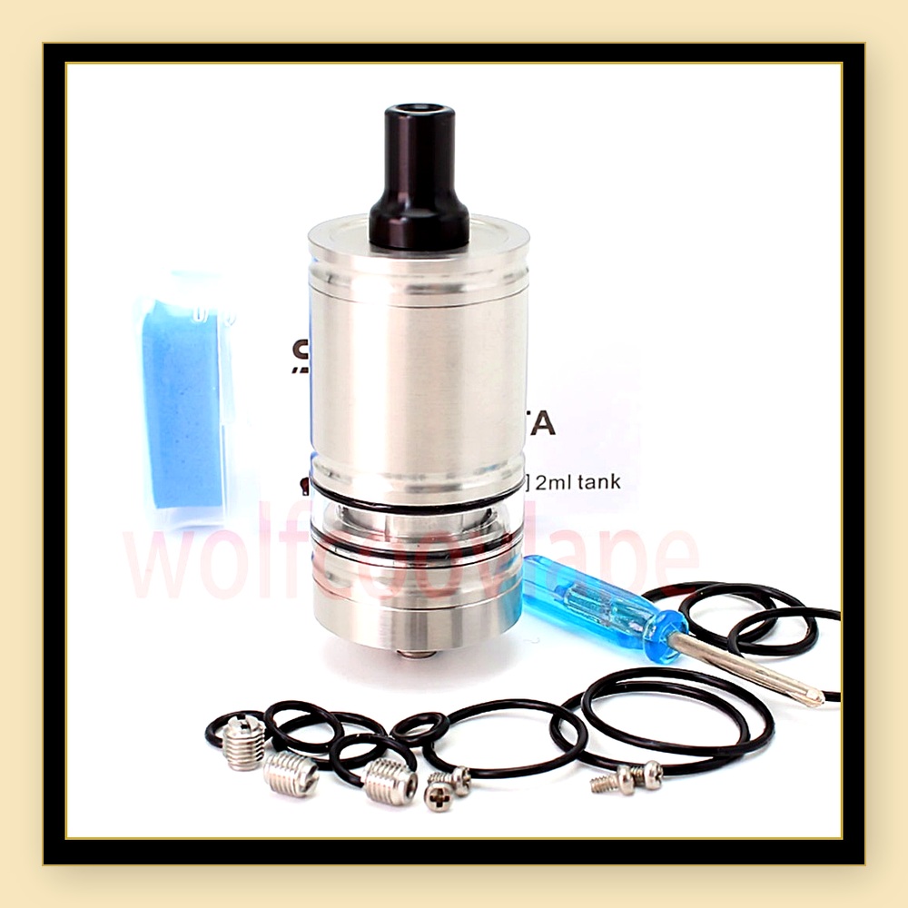 Wolfcoolvape Lindy RTA 5ml Tan - đánh giá và giá Vaping Air