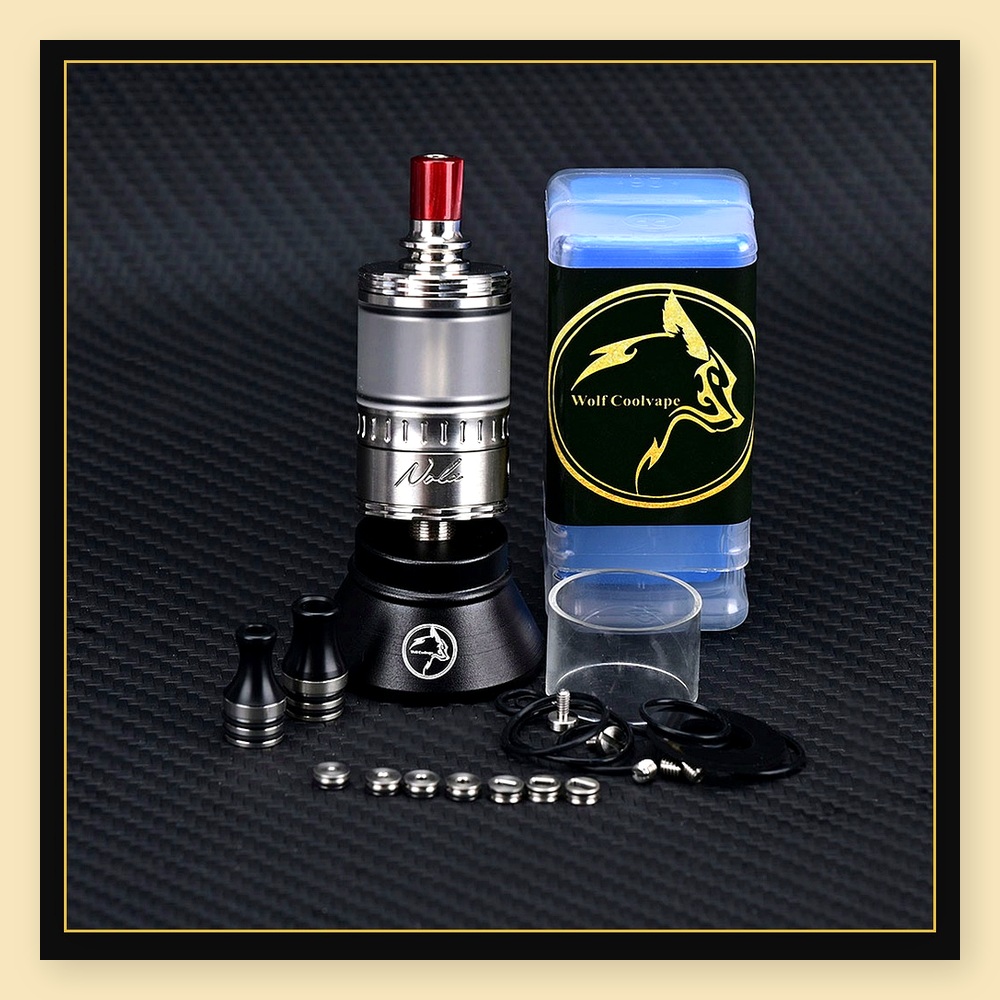 Wolfcoolvape NOLA RTA 3.2ml Re - đánh giá và giá Vaping Air