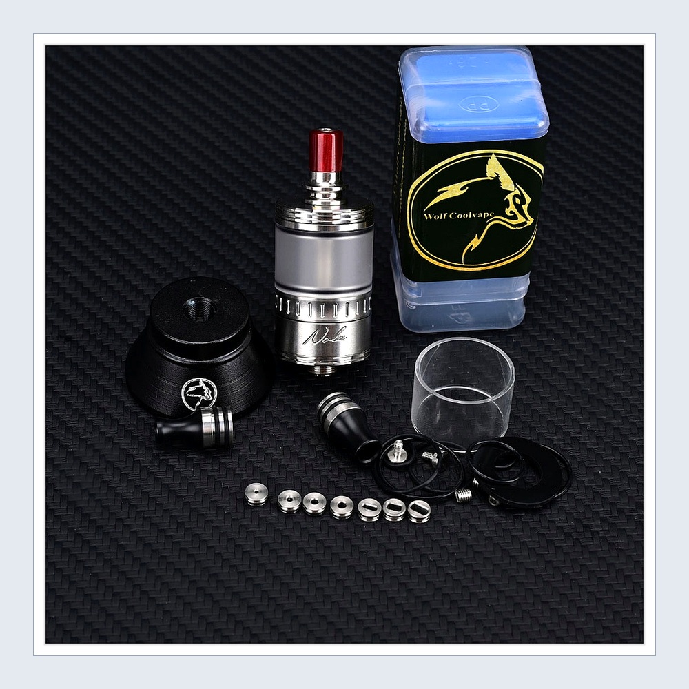 Wolfcoolvape NOLA RTA 3.2ml Re - đánh giá và giá Vaping Air