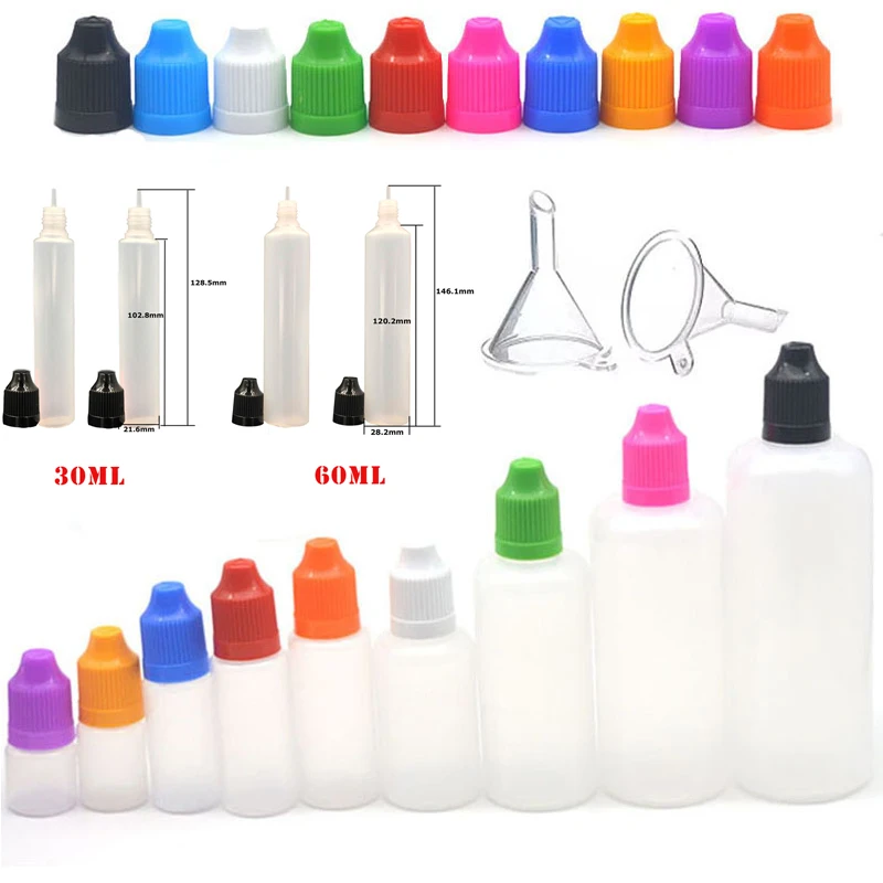 100Pcs/3/5/10/15/20/30/50/100/ - đánh giá và giá Juice Bottle Dropper
